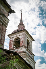 ancient Orthodox bell tower
