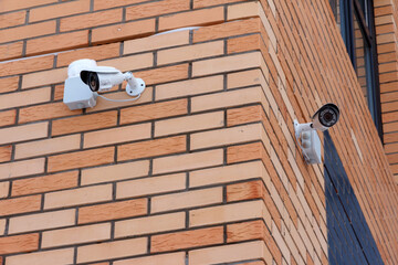 Outdoor video surveillance system. outdoor surveillance camera