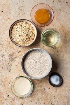 Honey Oat Sourdough cookery and preparation