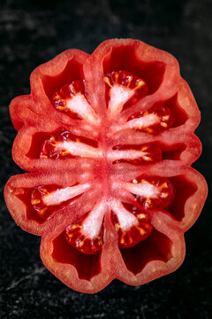 Slice of beef heart tomato