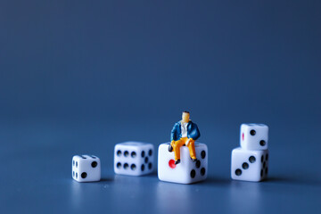 People with Betting and Dice.