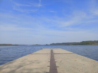 bridge over the river