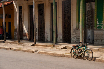 Bicycle on the streets of Cuba