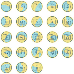folder icon set