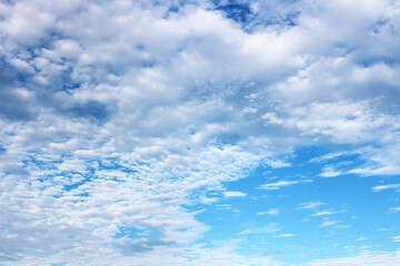 Fototapeta premium Blue sky with cloud