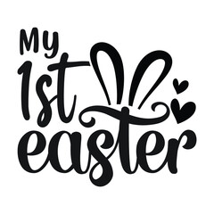 Happy Easter Shirt, Bunny Shirt, Cutest Bunny Shirt, Easter Shirt Print Template, Easter Vector Clipart, Easter SVG T-shirt Designs for Sale, Easter SVG Bundle, Easter SVG, Easter Vector