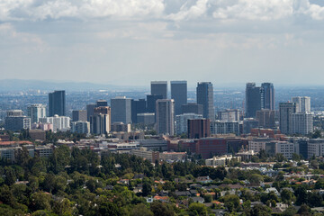 Obraz premium Above the City of Angels