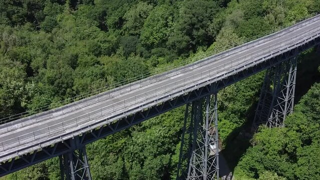 Meldon Viaduct Dartmoor National Park Drone FHD