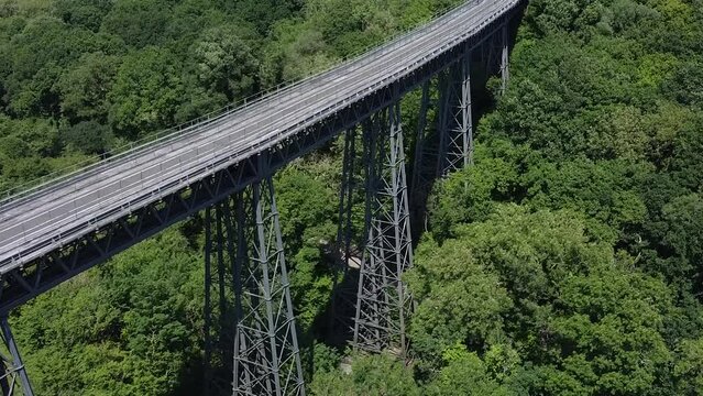 Meldon Viaduct Dartmoor National Park Drone FHD