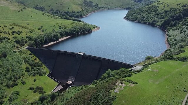 Meldon Reservoir Dartmoor National Park Drone FHD