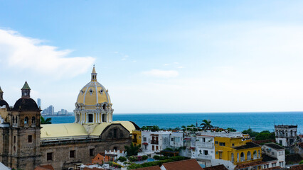 Fototapeta na wymiar Cartagena church