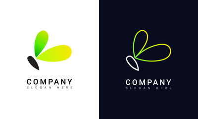 Butterfly Logo Template