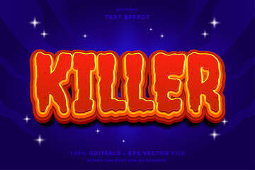 Killer 3D Editable Text effect