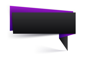 Geometric banner blank style