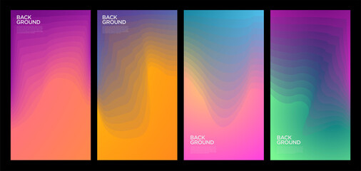 Obraz premium Colorful abstract liquid and fluid shape for banner and brochure design