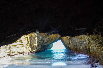 Ryugu Sea Cave in Shimoda, Shizuoka, Japan