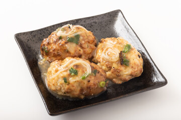ねぎ塩鶏つくね　(軟骨入り)