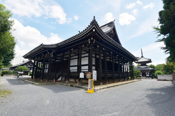 Fototapeta premium 本法寺 本堂 京都市上京区