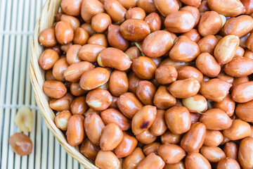 fried peanuts food