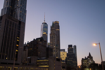 Fototapeta premium New York Nights