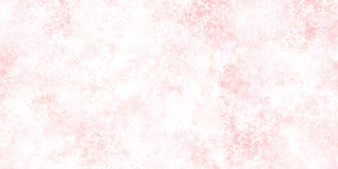 霜のような模様がキレイな明るいピンクの水彩背景