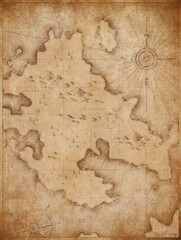 abstract medieval nautical map vertical background - 498861167