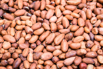 raw uncooked peanut