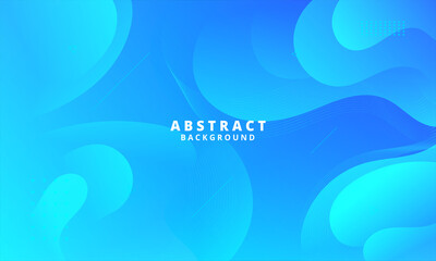 Abstract Colorful liquid background. Modern background design. gradient color. Blue Dynamic Waves. Fluid shapes composition. Fit for website, banners, wallpapers, brochure, posters