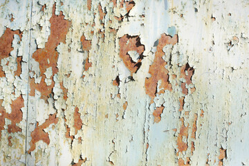 .Iron, rusty texture.