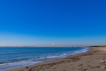 冬の海岸