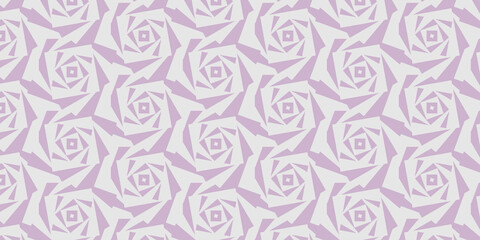 Authentic geometric background with lilac spirals