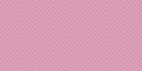 Abstract pink background with fine white horizontal zigzag