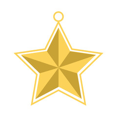 golden star design