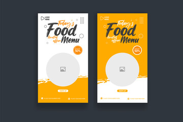 food story social media template in texture decoration for banner flyer brochure promotion