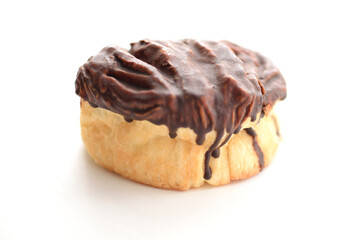 Japanese Pastry: chocolate-coated flaky pastry
