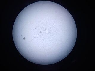 sand under the microscope