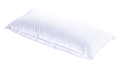 Fototapeta na wymiar mockup white pillow isolated on white background