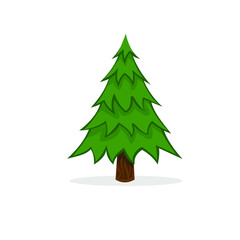 Triangle Pine Tree Illustration Vector