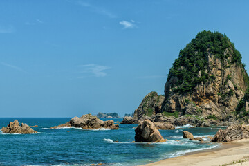 Fototapeta premium 笹川流れ 日本百景、名勝