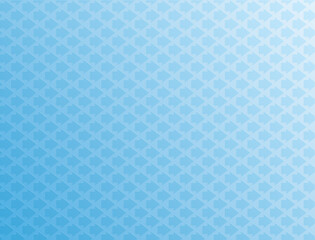 Fototapeta premium Blue and light blue arrows pointing right on light blue background. Abstract high resolution full frame background.