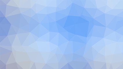 Blue white pattern texture background. Low poly design