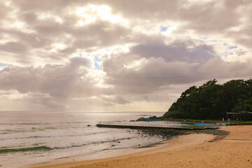 Early morning at Forster Beach, NSW