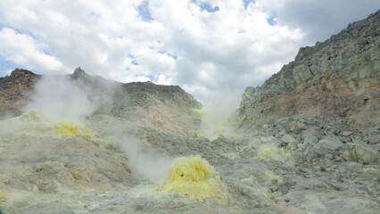 view of the mountains