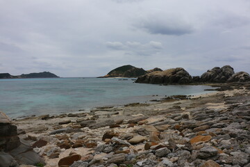 島、海岸、磯