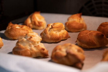 Gougères maison au four