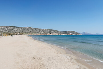 Varkiza Beach of the Athenian Riviera, Greece