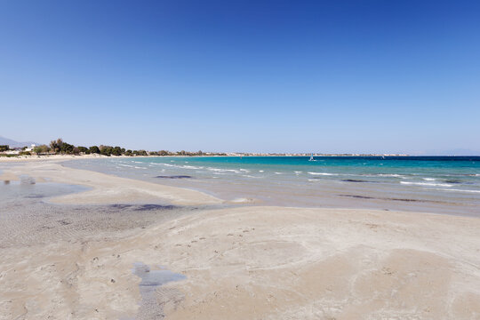 Artemida (Loutsa) beach in Attica near Athens, Greece