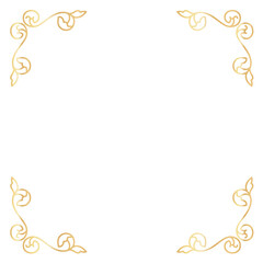 オーナメント 装飾 飾り シンプル ラインアート 背景なし