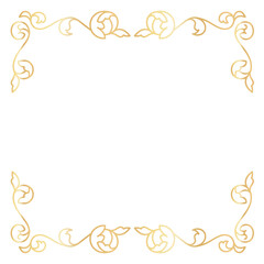 オーナメント 装飾 飾り シンプル ラインアート 背景なし