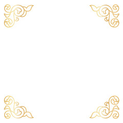 オーナメント 装飾 飾り シンプル ラインアート 背景なし